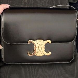TEEN TRIOMPHE BAG IN SHINY CALFSKIN